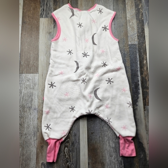 Wearable Blanket Sleeper Double Layered Cotton Size 1T-3T Owl Pink. Vaenati Baby - Picture 4 of 5